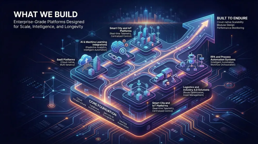 What We Build - Enterprise-Grade Platforms