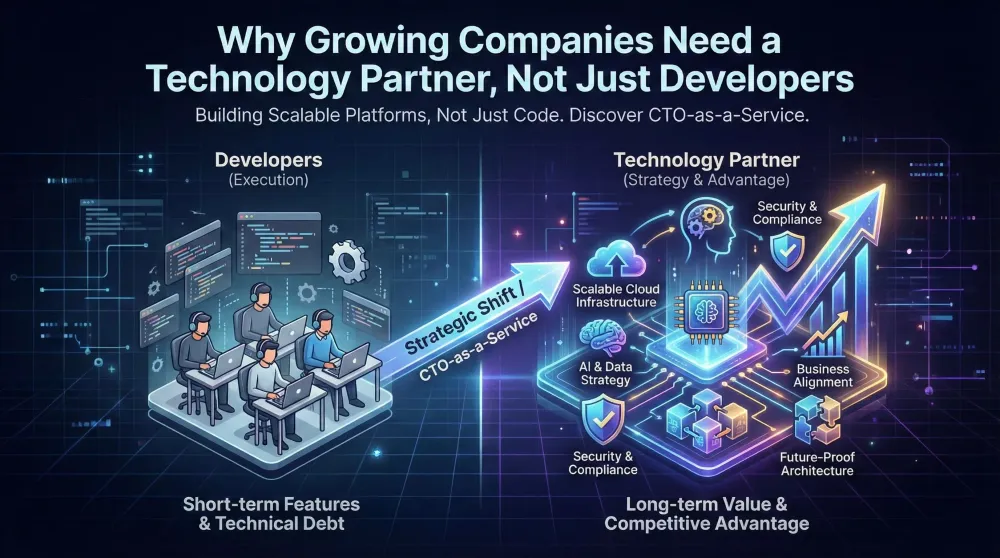 Why Growing Companies Need a Technology Partner, Not Just Developers