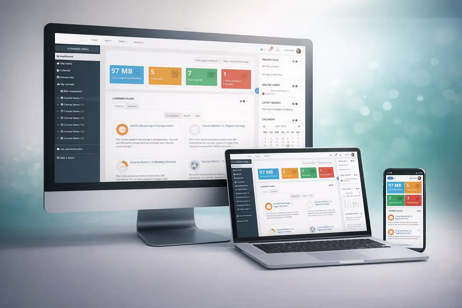 LMS: Moodle Learning Ecosystem