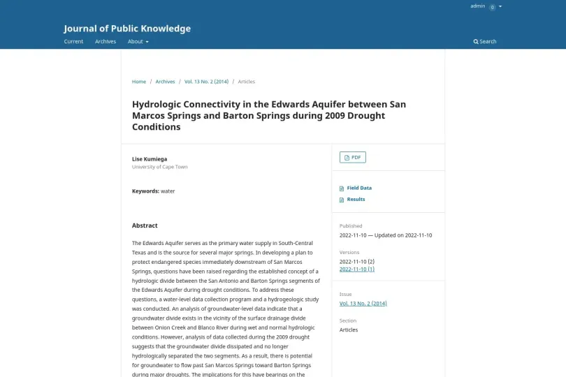 Journal Management Ecosystem - Academic Research