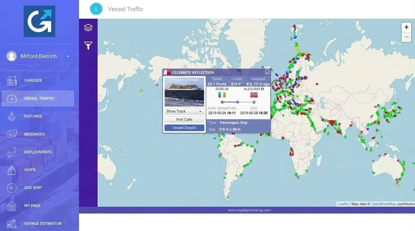 Global Maritime Chartering Platform