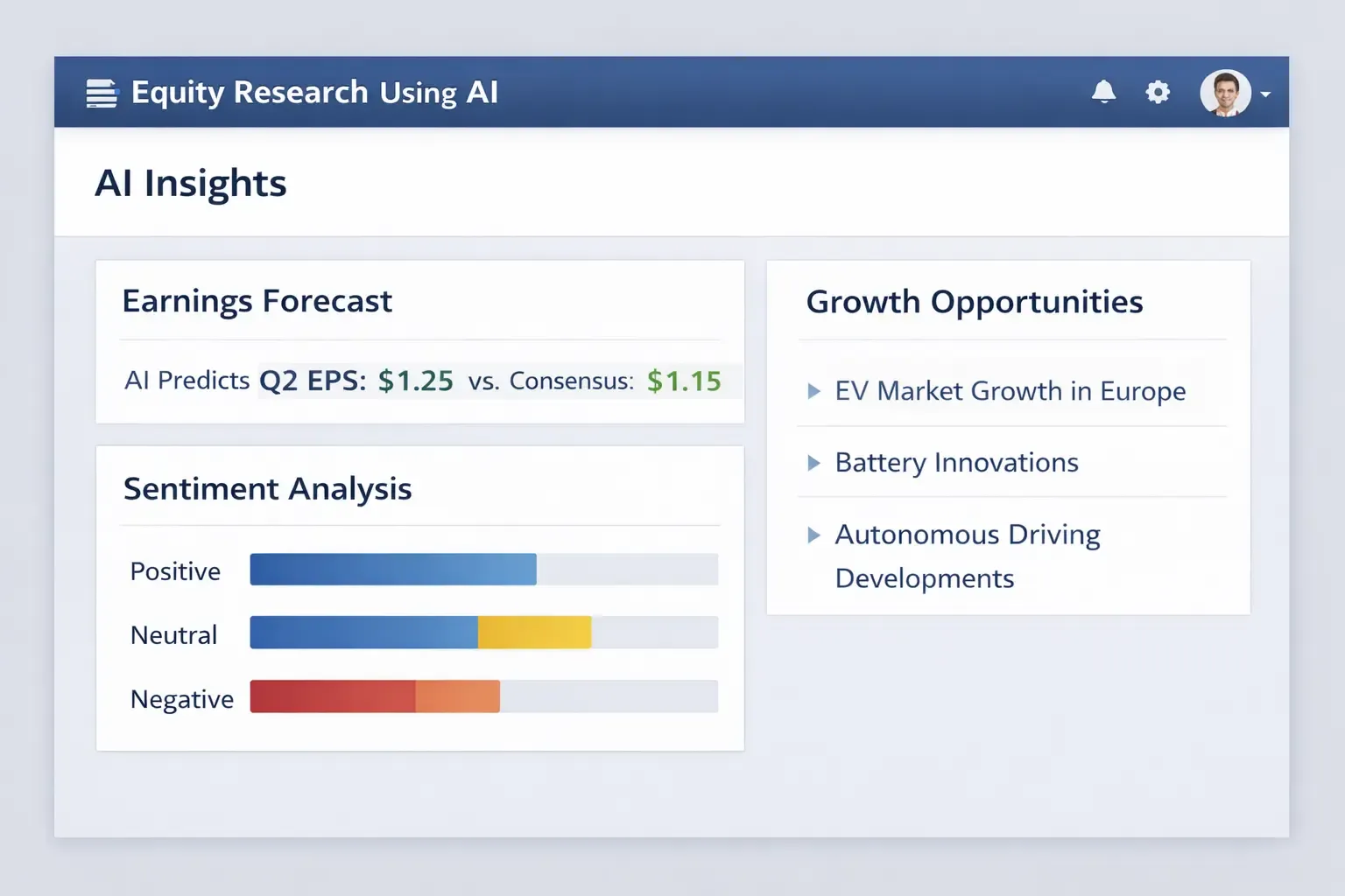 Intelligent Equity Research Solution