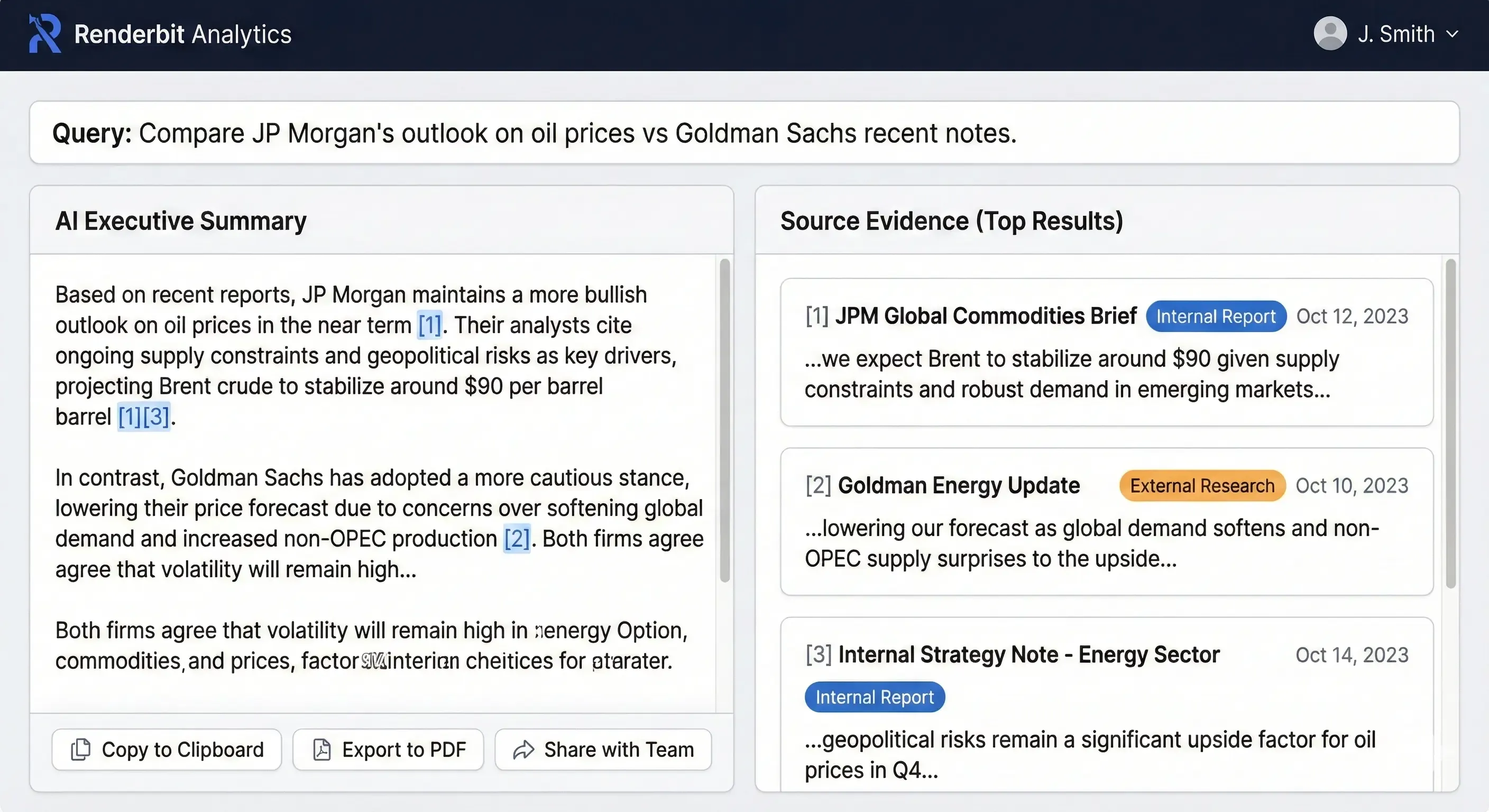 Intelligent Equity Research Solution