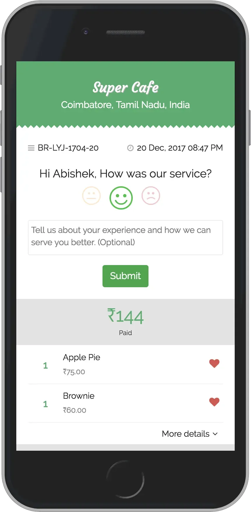 FoodFlow (Tastes of India): Cloud Kitchen